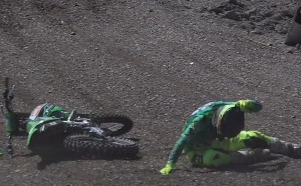 Video: Billy Askew big crash at Arco