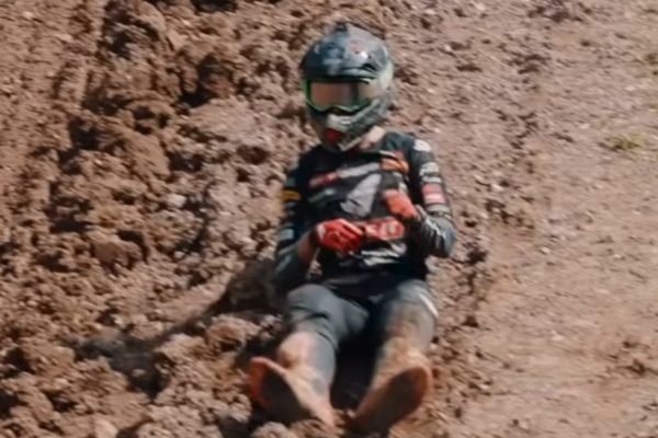 Video: Wild Jack Chambers crash in Maggiora!