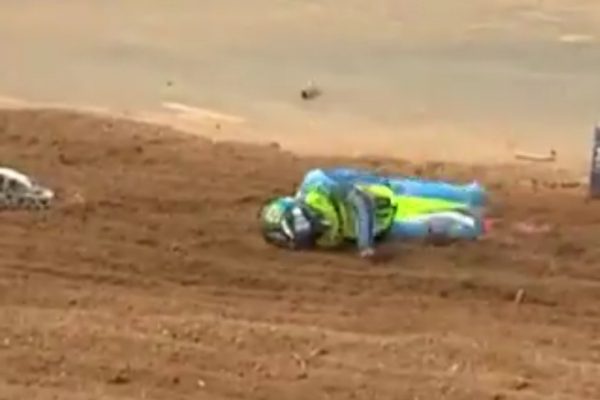 Barcia, Anderson, Plessinger crashes at Charlotte SMX