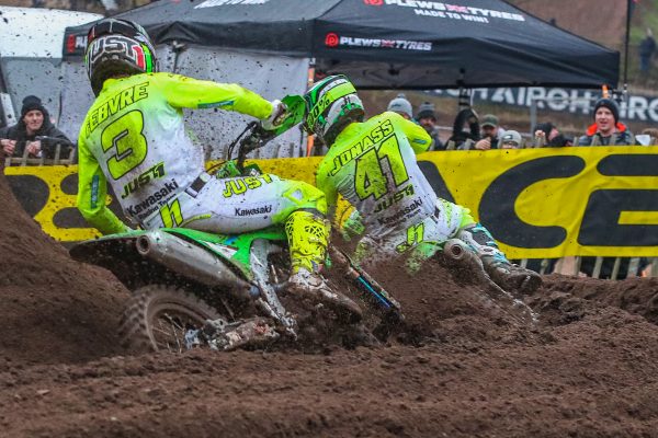 Romain Febvre, Pauls Jonass and Antti Pyrhönen discuss KRT’s last pre-season race at Lierop