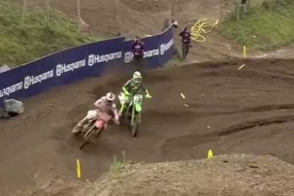 Watch Gajser’s pass on Febvre in Arco