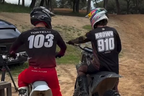 Video: Tortelli rides a Stark Varg with Carson Brown