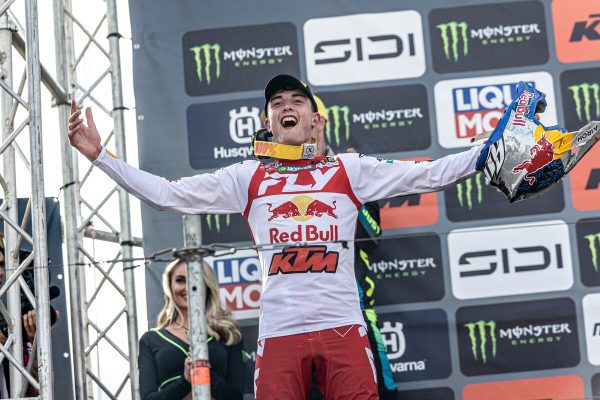 Lucas Coenen on winning his home GP in Lommel