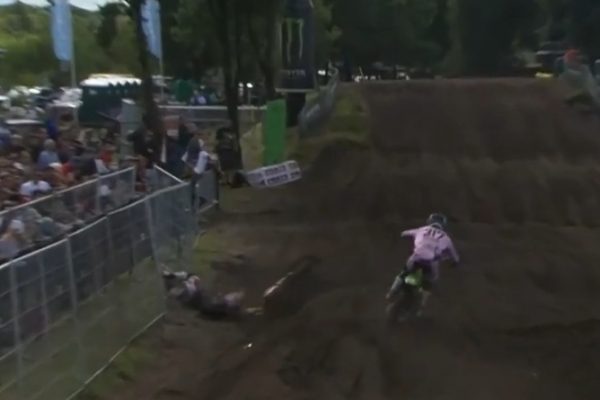 Video: Längenfelder’s costly crash at Arnhem