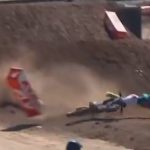 Video: Cole Davies crash Las Vegas SMX